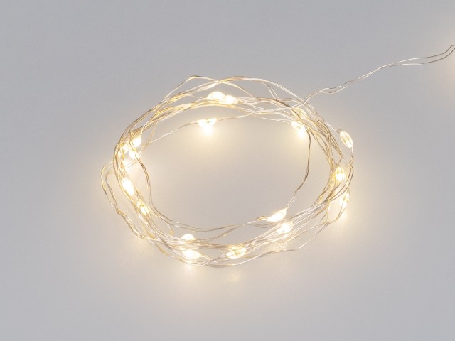 Светодиодная гирлянда ARD-DEW-HOME-2000-CLEAR-20LED-STD Warm3000 (3V, Battery Pack) (Ardecoled, IP20) фото:2