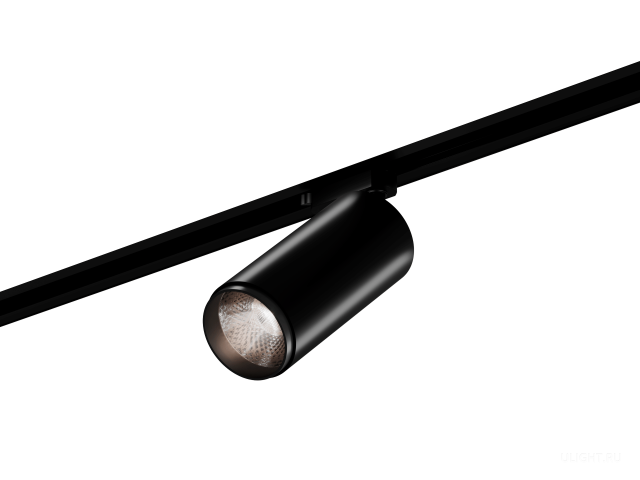 Трековый светильник HOKASU Tube Zoom TR2 (85-160/ral9005 – 20w/4090/12-50deg) фото:1