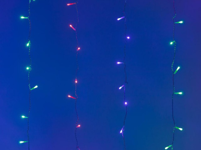 Светодиодная гирлянда ARD-CURTAIN-HOME-1000x1500-CLEAR-96LED RGB (230V, 9W) (Ardecoled, IP20) фото:3