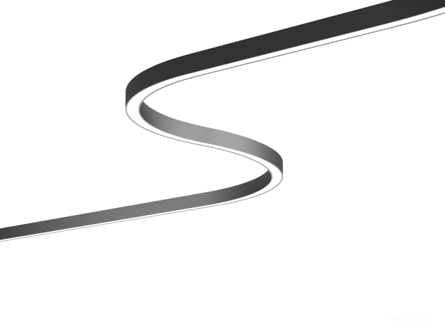 Линейный светильник HOKASU Wave 70/75 (RAL9003/1000mm/LT70 — 3K/30W) фото:6
