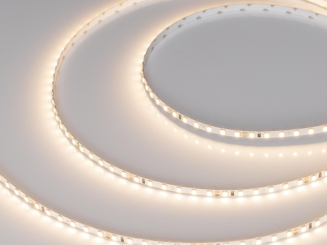 Лента RT-A120-5mm 24V Warm3000 (9.6 W/m, IP20, 2835, 5m) (Arlight, узкая) фото:5
