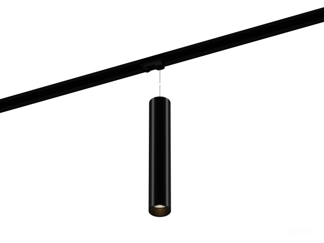 Подвесной трековый светильник HOKASU Tube Hang TR2 (55-320/ral9003 – 10w/5090/10deg) фото:9