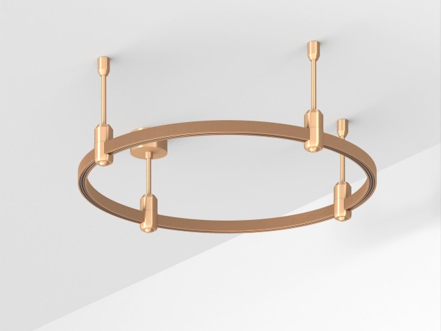 Основание ART-APRIORI-ROUND-ROD-200-R600 (GD) (Arlight, IP20 Металл, 3 года) фото:1