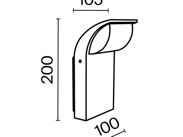 Настенный светильник (бра) Outdoor O446WL-L7GF3K фото:13