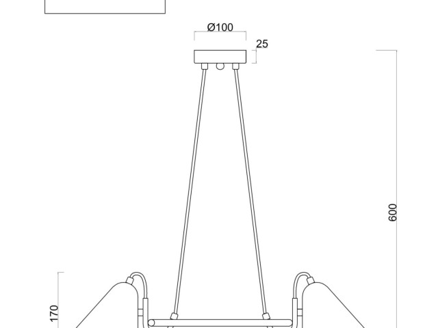 Подвесной светильник Freya FR8001PL-03WG фото:1