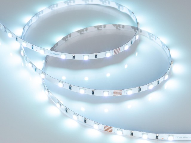 Лента RT-G60-5mm 24V RGB (6.6 W/m, IP20, 3838, 5m) (Arlight, узкая) фото:12