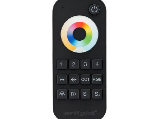 Пульт SMART-R22-MULTI Black (4 зоны, 2.4G) (Arlight, IP20 Пластик, 5 лет) фото:4
