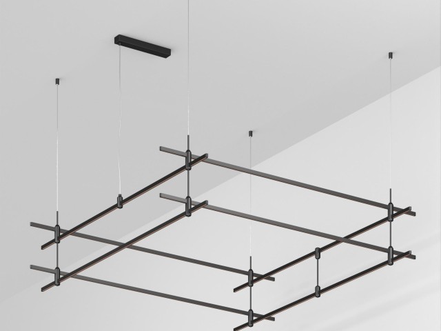 Основание ART-APRIORI-QUADRAT-2-HANG-2000x2000 (BK) (Arlight, IP20 Металл, 3 года) фото:1