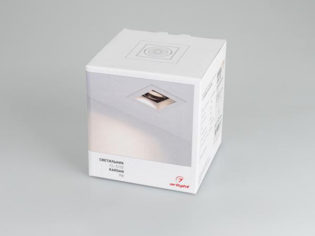 Светильник CL-SNODO-LUM-S102x102-9W Day4000 (WH-BK, 38 deg) (Arlight, IP20 Металл, 3 года) фото:14