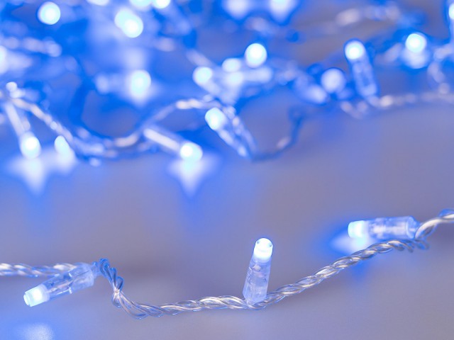 Светодиодная гирлянда ARD-STRING-CLASSIC-10000-CLEAR-100LED-SYNC RGB (230V, 6.5W) (Ardecoled, IP65) фото:14