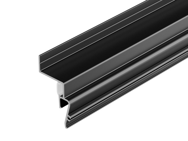 Профиль STRETCH-SHADOW-2000 BLACK (A2-CONTOUR-PRO) (Arlight, Алюминий) фото:3