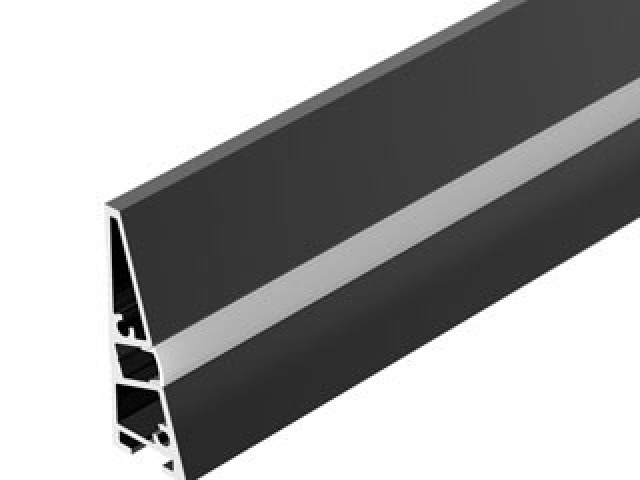 Профиль PLINTUS-H40-2000 BLACK (Arlight, Алюминий) фото:5