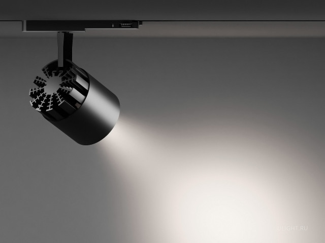 Трековый светильник HOKASU HS80 TR4 (RAL9005/60deg — 5K/10-30W/CRI90) фото:4
