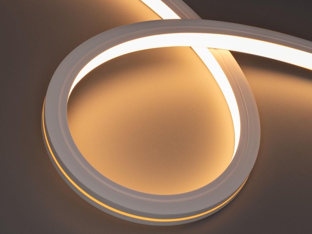 Лента герметичная MOONLIGHT-TOP-X280-16x16mm 24V Warm 2700 (10W/m, IP67, 15m, wire x1) (Arlight, Вывод боковой, 5 лет) фото:1