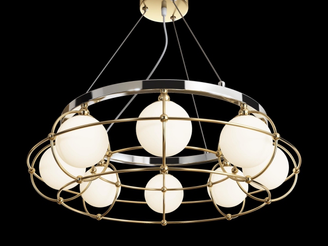 Подвесной светильник Maytoni MOD312PL-08GCH фото:10
