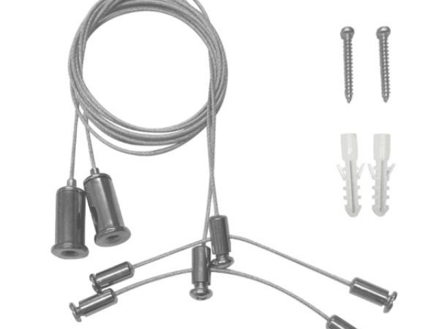 Подвес ARH-2x1m Set (Pad 1.7x8mm) (Arlight, Металл) фото:2