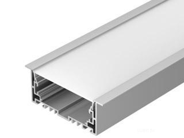 Профиль с экраном S2-LINIA94-F-2500 ANOD+OPAL (Arlight, Алюминий) фото:5