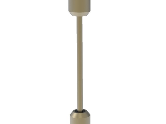 Коннектор жесткий с питанием ART-APRIORI-CON-ROD-A-L260-POWER (OG, вертикальный) (Arlight, IP20 Металл, 3 года) фото:1