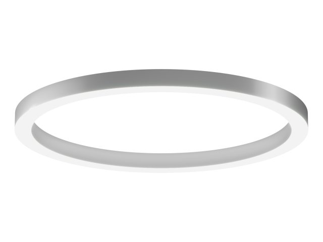 Светильник 6063 кольцо(RAL/1250mm/LT70) – только корпус фото:1