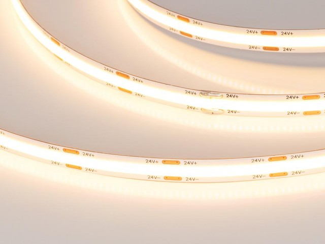 Лента герметичная COB-NANO-X544-8mm 24V Warm2700 (11.5 W/m, IP65, CSP, 5m) (Arlight, -) фото:7