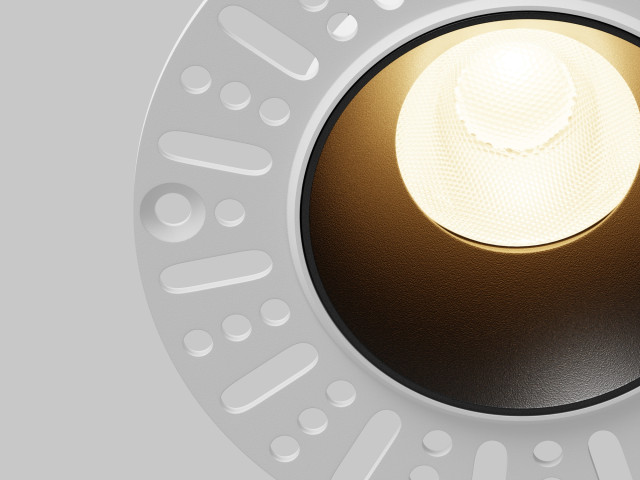 Встраиваемый светильник Technical DL119-10W-3K-TRS-B фото:5