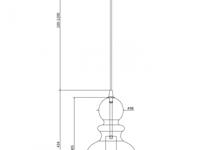 Подвесной светильник Maytoni P035PL-01CH фото:2