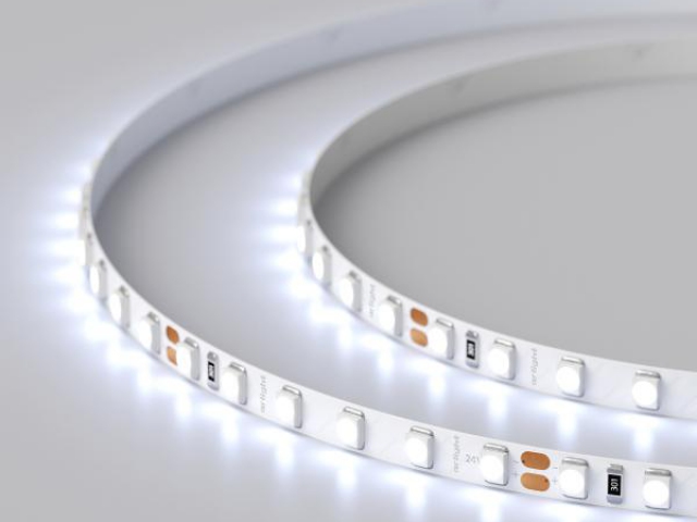 Лента RT 2-5000 24V Cool 15K 5mm 2x (3528, 600 LED, LUX) (Arlight, 9.6 Вт/м, IP20) фото:7