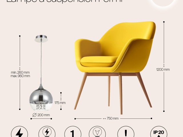 Подвесной светильник Maytoni P140-PL-110-1-N фото:24