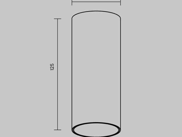 Потолочный светильник Technical C056CL-L12B4K-W-D-B фото:25