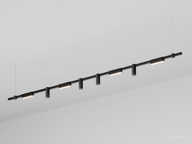 Подвесной светильник HOKASU PL10 (RAL9005/2000mm – 200mm/LT70/120deg – D55/140mm – 3K/52W) фото:9