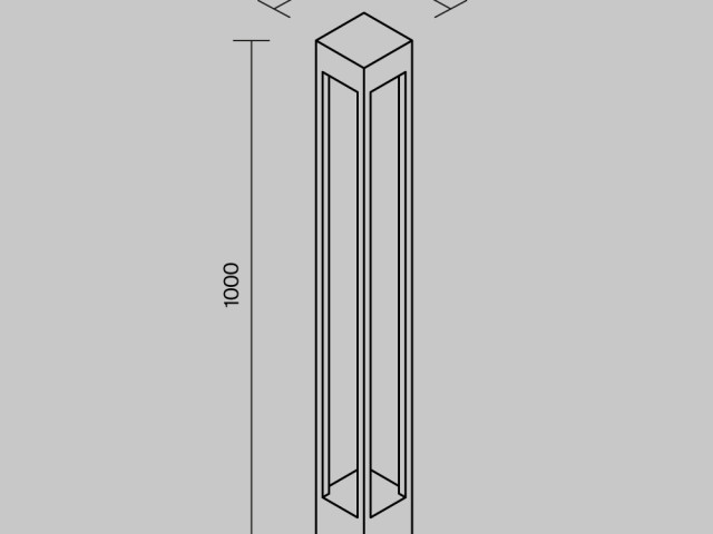 Ландшафтный светильник Outdoor O424FL-L10GF фото:1