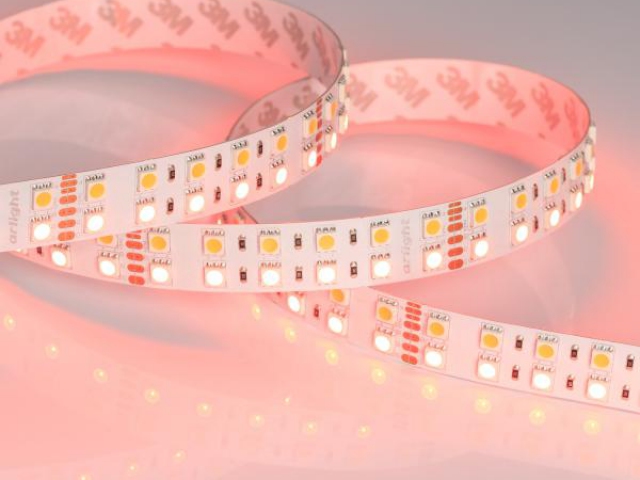 Лента RT 2-5000 24V RGB-Day 2x2 (5060, 720 LED, LUX) (Arlight, 32 Вт/м, IP20) фото:9