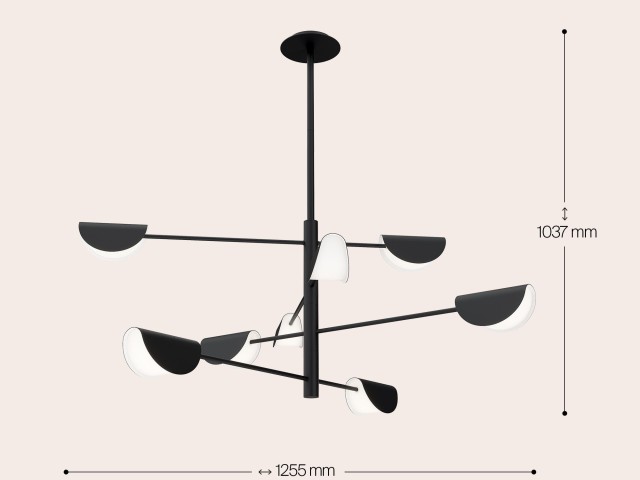 Люстра Maytoni MOD126PL-08B фото:30