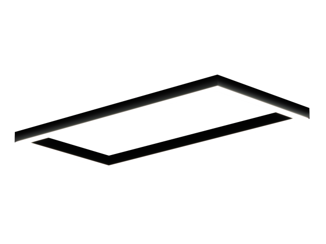 Светильник Рамка S50 (RAL9005/1219x617mm/LT70 — 4K/78W) фото:1