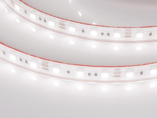 Лента герметичная RTW-PS-B60-12mm 12V White6000 (14.4 W/m, IP67, 5060, 5m) (Arlight, 14.4 Вт/м, IP67) фото:1