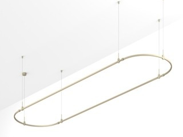 Основание ART-APRIORI-OVAL-HANG-4000x1000 (OG) (Arlight, IP20 Металл, 3 года) фото:2
