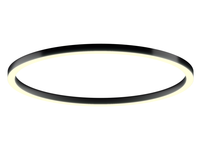 Светильник 6063 кольцо (RAL9005/1050mm/LT70 — 3K/99W) фото:1