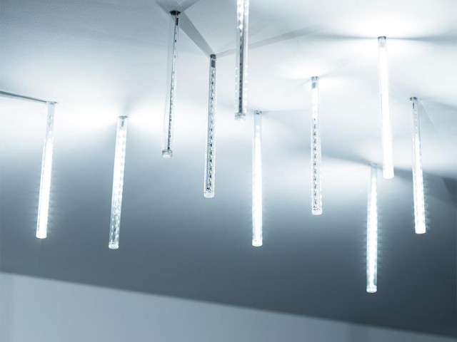 Светодиодная гирлянда ARD-ICEFALL-CLASSIC-D12-200-10PCS-CLEAR-32LED-LIVE WHITE (230V, 10.5W) (Ardecoled, IP65) фото:2