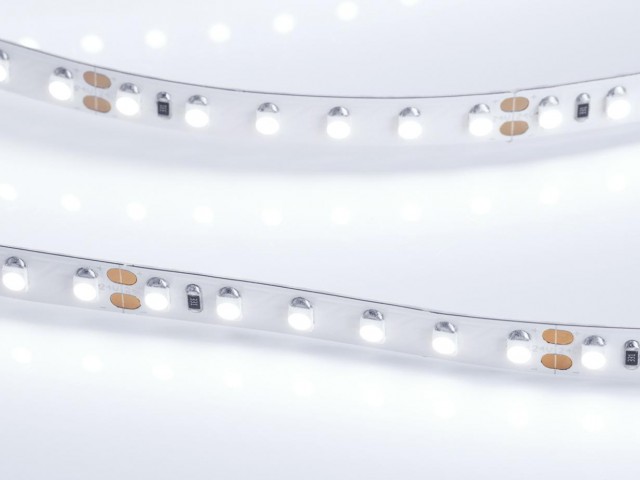 Лента RT 2-5000 24V Cool 8K 2x (3528, 600 LED, LUX) (Arlight, 9.6 Вт/м, IP20) фото:2