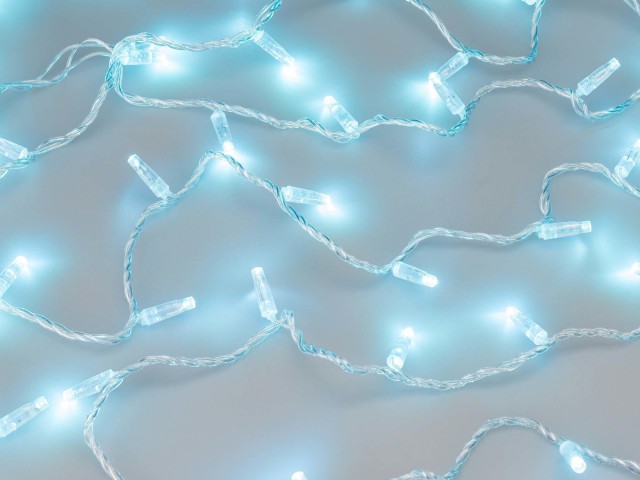 Светодиодная гирлянда ARD-STRING-CLASSIC-1000-CLEAR-100LED-PULSE Azure (230V, 7W) (Ardecoled, IP65) фото:2