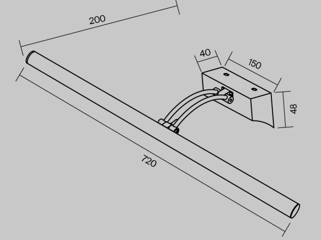 Подсветка Maytoni MIR003WL-L16CH фото:1