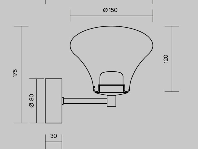 Настенный светильник (бра) Maytoni MOD402WL-L3BS3K фото:1