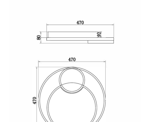 Потолочный светильник Freya FR10028CL-L80B фото:1