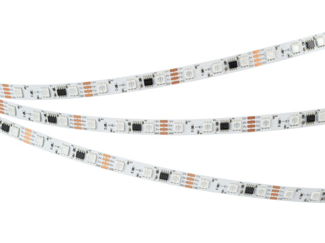 Лента SPI-B60-10mm 12V RGB-PX3-BPT (12 W/m, IP20, 5060, 5m) (Arlight, бегущий огонь) фото:6