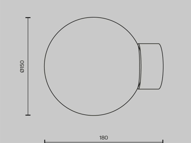 Настенный светильник (бра) Maytoni MOD321WL-01G1 фото:24