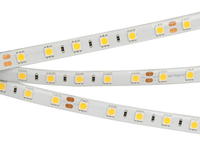 Лента герметичная RTW-SE-B60-10mm 24V Warm3000 (14.4 W/m, IP65, 5060, 5m) (Arlight, -) фото:6
