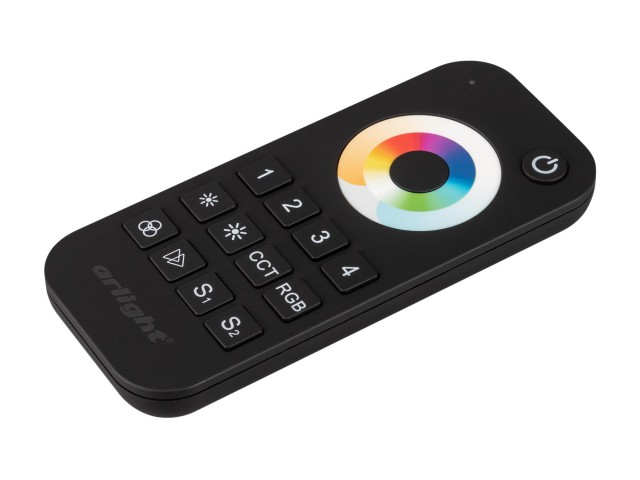 Пульт SMART-R22-MULTI Black (4 зоны, 2.4G) (Arlight, IP20 Пластик, 5 лет) фото:1