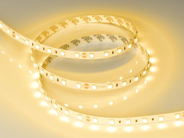 Лента RT-B60-10mm 24V Yellow (14.4 W/m, IP20, 5060, 5m) (Arlight, 14.4 Вт/м, IP20) фото:3