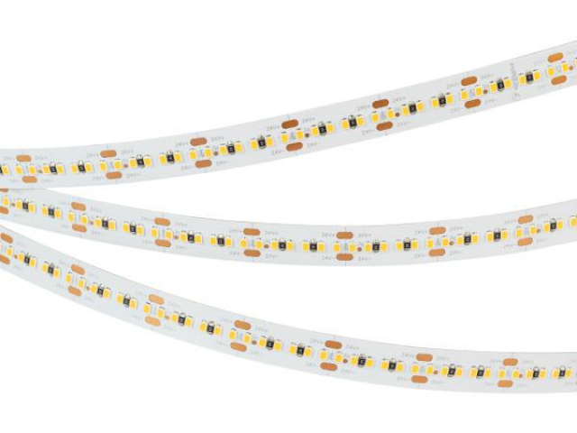 Лента MICROLED-M300-10mm 24V Warm2700 (21.6 W/m, IP20, 2216, 5m) (Arlight, 21.6 Вт/м, IP20) фото:1