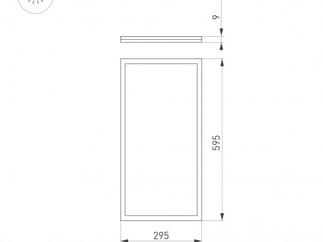 Светильник DL-INTENSO-S300x600-28W Day4000 (WH, 120 deg, 230V) (Arlight, IP40 Металл, 3 года) фото:1